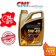 CNI Motobest Engine Oil Gold 5W-40 (4L) - Metal Treatment, Additives, Synthetic, 10,000km
