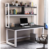 [SG Seller]Study Table with shelves/Computer Desk/Office Table 80/ 100/ 120/ 160CM