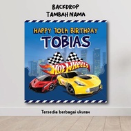 HOT WHEELS HAPPY BIRTHDAY BACKDROP HOTWHEELS BIRTHDAY DECORATION BIRTHDAY DECORATION WALLPAPER BACKG