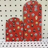 18pcs 2026 Cute Unique New Red Envelopes for Chinese New Year Angpao P0P MART Cartoon Designs Ampao