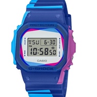 Casio G-Shock Digital Blue Resin Strap Men Watch DWE-5600PR-2DR-P