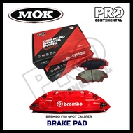 MOK JAPAN CERAMIC BRAKE PAD FOR BREMBO F50 4 POT CALIPER KIT