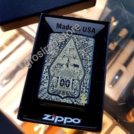 zippo wayang gunungan custom logo ukir grafir nama kado korek laser