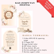 Kad Jemputan Digital Murah | Video E-Card Invitation Birthday, Aqiqah, Cukur Jambul | Siap Cepat & E
