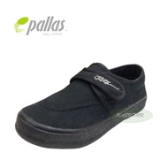 Pallas Original Black School Shoes | Kasut Sekolah Hitam Budak 204-031/306-031