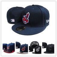 2022 Hot Sales New Cleveland Indians Fitted Hat Men Women 59FIFTY SnapBack Close Full Cap