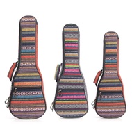 Thicken Soprano Concert Tenor Ukulele Bag Case Backpack Bag 21 23 26 Inch Ukelele Mini Guitar Accessories Parts Show