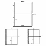 Card Sleeve 2 Pocket album /4 Pocket/9 Pocket/18 Pocket A5/A4 for Lomo card / Kpop / 4 R /5R /Photo 