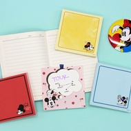 Disney Mickey Minnie Travel Memo pad 1 pcs 100 sheets / School Office Stationery Notepad (9x9cm)