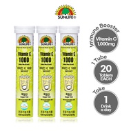 [Immune booster] SUNLIFE Vitamin C 1000 Lemon & Lime flavor (20 tablets)