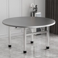 Hotel Household 5V304 Dining Table Catering Cafeteria Stainless Steel Large Gear Round Table Storage