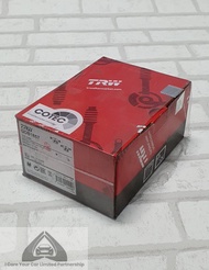 ผ้าเบรค หลัง พร้อมเซนเซอร์ BMW Series 7 F02 ( 2008 - 2015 ) TRW Rear Brake Pad