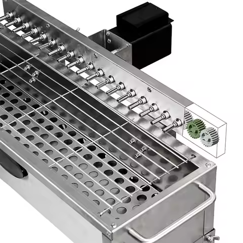 20/40 Bamboo Skewer Grill, Fully Automatic Rotating Skewer Machine, Outdoor Household Multifunctiona