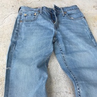 ** Mars * Taipei Jing Station Us Version Levis 511 slim fit Jeans blue stone Narrow Tube Washed Ligh