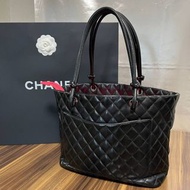 品相完好帶印章★CHANEL香奈兒康朋線大托特包