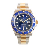 Rolex Rolex Men's Watch Submariner New Style Golden Blue Water Ghost Automatic Machinery m126613Lb-0002