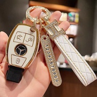 Mercedes-Benz car smart key cover is suitable for Mercedes-Benz A/C/E/S/GLA/GLB/GLC/GLE/GLS/G/AMG TP