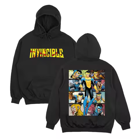 Invincible Hoodies Invincible Mark Superhero Unisex Sweatshirt Omni-Man Invincible Clothes Perfect G