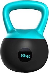 Kettlebell Soft Fitness Kettlebell, Home Gym Professional Strength Training Weight, Anti-collision P