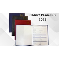 Planner Year 2026 : Handy Planner for January 2026 - December 2026. Light weight Planner 18cmx22cm