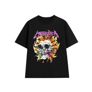 METALLICA Rock Band vintage T-shirt MT01, Unisex Loose Form Soft Cotton
