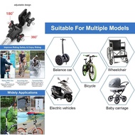 ABS Plastic Foldable Umbrella Holder With Multiple Adjustment Design For And Wheelchairs Bikes