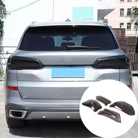 For BMW X5/X5M F15/F85/G05/F95 taillight smoked shell Car taillight cover protective accessories ABS