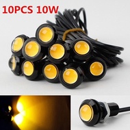 Eagle Eye Light Car led Bulb Motorcycle 18MM Eagle Eye Light Ultra-Thin Eagle Eye Waterproof Amber C
