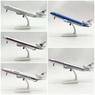 20cm Alloy Metal Air Malaysia Netherland KLM  UPS Fedex Thail WorldCargo MD MD-11 Diecast Airplan