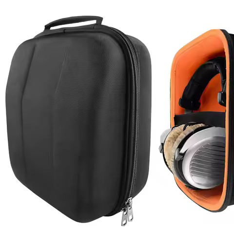 Geekria Headphone Case for Sennheiser HD800S HD820 Headphones, Replacement Hard Shell Travel Carryin