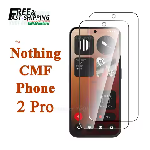 Screen Protector For Nothing CMF Phone 2 Pro Tempered Glass HD 9H Transparent Clear Anti Scratch Cas