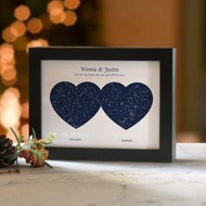 定製星空和照片小夜燈 可定時和調光 婚禮佈置 新婚禮物 結婚週年