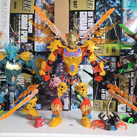 2026 Bionicle Mask Maker Building Blocks Ekimu Umarak Action Figures Monster Combined Warriors Brick