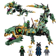 Lepin 06051 592pcs Compatible Leing 70612 Ninjagoe Flying Mecha Dragon Building Blocks Bricks Toys c