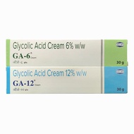 GA-6/GA-12 Glycolic Acid Cream 6%12%甘醇酸果酸深层嫩肤30g10.7.2