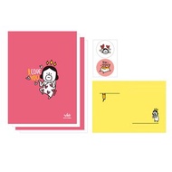 Hello Dun Dun 哈囉登登系列 迷你信紙信封組 03.愛