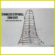 ➥ ☇◑ ◫ XRM 125 Fi STAINLESS STEP GRILL