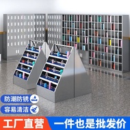 Stainless Steel g3 Factory Tea Cup Multi-Grid Workshop Water Cup Holder Staff j8 Tea Locker Lounge W