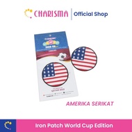 Charisma Iron Patch World Cup - Iron Patch Emblem Worldcup
