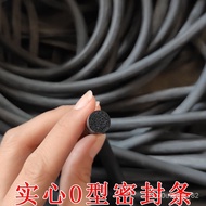 Car O-Shaped Sealing Strip Sound Insulation 6 7 8 9mm Solid Hollow Penetrating Sponge Rubber Door Y8