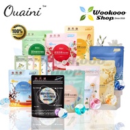 TRAVEL SIZE OUAINI 3in1 Laundry Capsule 4 Pods (Detergentp Pod) Remove 99.9% of Bacteria 洗衣凝胶3合1除菌除螨
