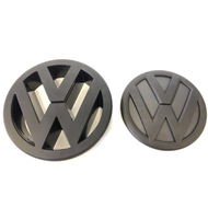 VOLKSWAGEN VW GOLF GTI MK5 MK6 MK7 EMBLEM LOGO MATTER BLACK