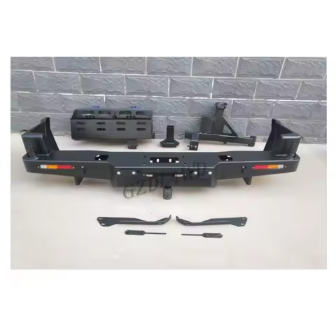 4x4 Off Road Bumper For Patrol GU Series Patrol Y61 Rear Bumper Rear Bar