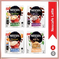 [SHOP MALAYSIA] NESCAFE LATTE CARAMEL/LATTE MOCHA /LATTE HAZELNT /LATTE MILK TEA  20 SACHETS