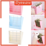 [Dynwave] Rabbit Bunny Hay Feeder Cage Manger Easy Installation Premium Quality ,Connects Directly t