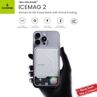 Shargeek/ Sharge Icemag 10,000mah 20W Wireless Power Bank World First Magnetic PowerBank Active Cool