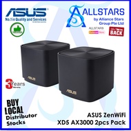 (ALLSTARS) ASUS ZenWiFi XD5 2pcs pack Wireless-AX3000 WiFi 6 Mesh Router (Warranty 3years with ASUS SG)