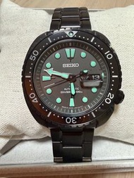 精工鮑魚Seiko Prospex 鮑魚潛水錶 罕有全黑版. Seiko  sbdy127日本本土版還有2年保養fullest全套
