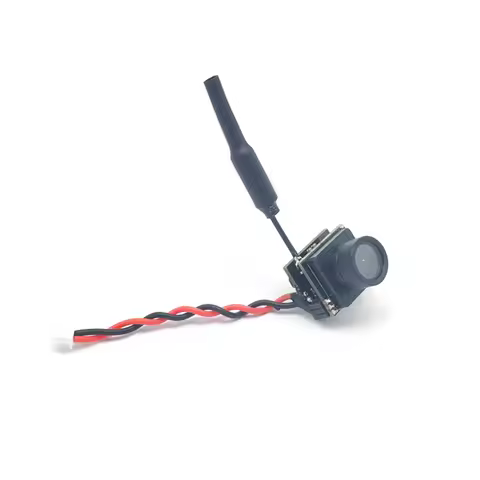 Only 3.6g mini 5.8G FPV 48CH 25mW Transmitter VTX-CAM with 600TVL 120 degree AIO Camera for RC indoo