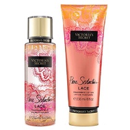 Victoria's Secret Pure Seduction Lace Fragrance Mist Perfume &amp; Lotion 100% Authentic Original